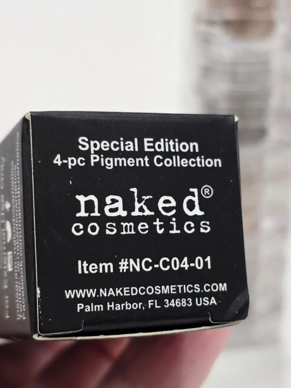 Naked Cosmetics ✦ 4‑Pc Pigment Collection ✦ 100% Natural Mica Multi‑Use NWT